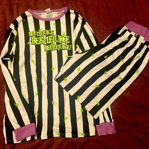Beetlejuice pajamas